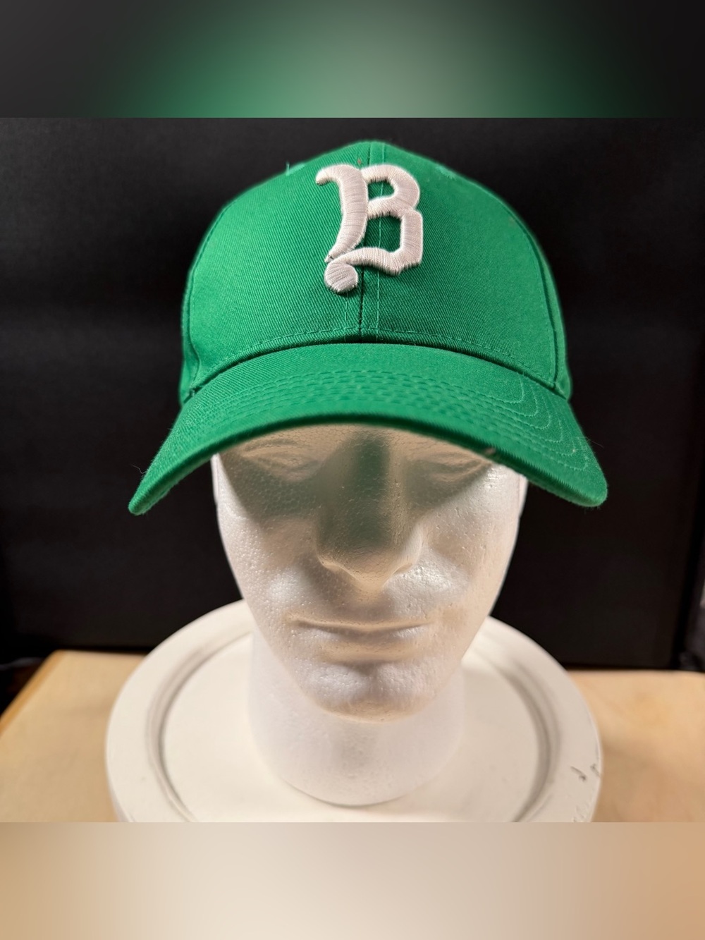 Boston Red Sox Hat Green W/Coca Cola Embroidery On Back With Adjustable Back